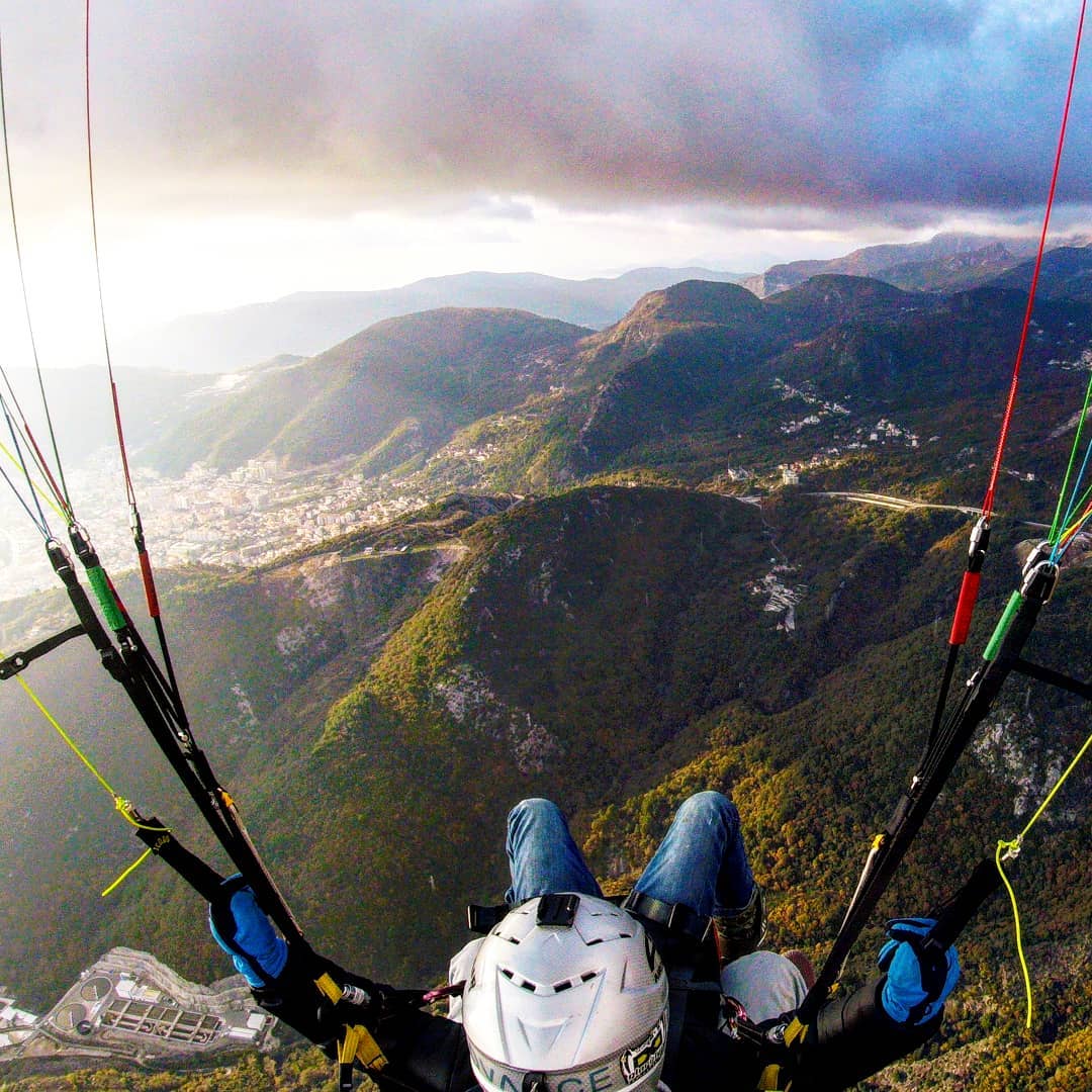 Montenegro's 2025 Review and Takeoff with Paragliding in Budva