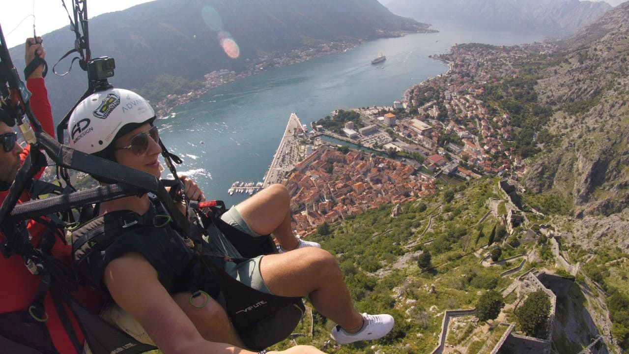 Discover the Thrills of Paragliding in Montenegro's Breathtaking Landscapes