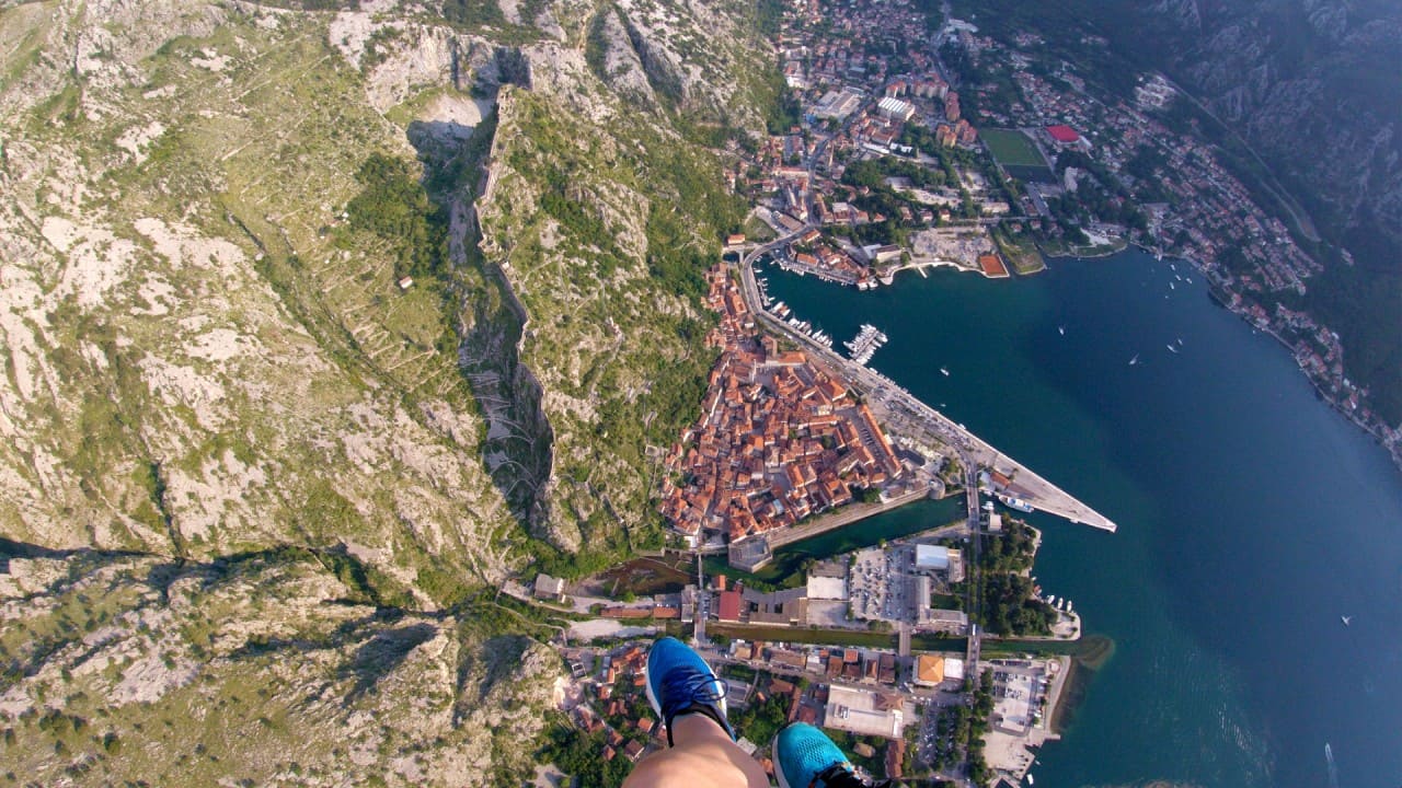 Experience the Thrill of Tandem Paragliding in Kotor