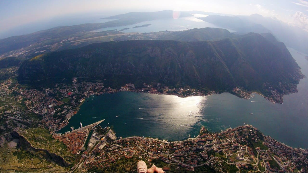 Spring Paragliding Adventures in Montenegro spring paragliding G0101943